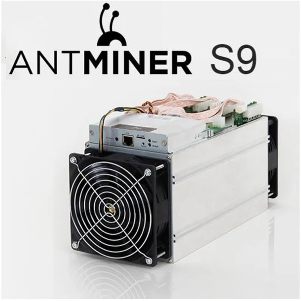 Bitmain Antminer S9j 14.5th/S 1350w Sha256 4.2kg 76db Ethernet