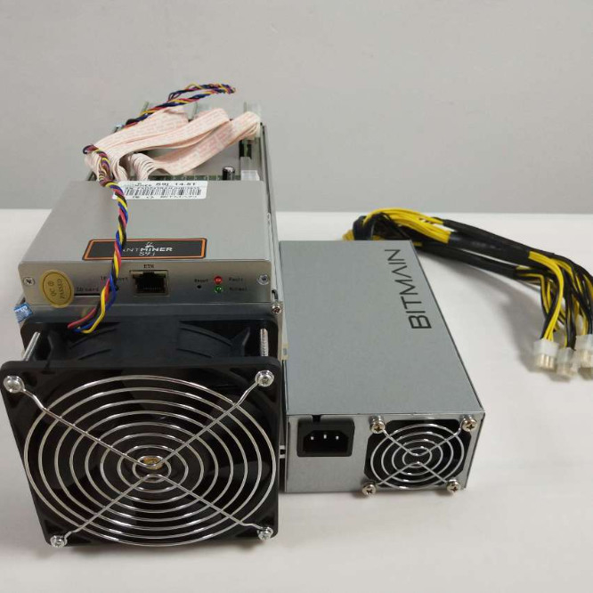 Bitcoin BTC Miner Machine Antminer S9i 14th/S 1410w Sha256 4.2kg 76db Ethernet